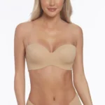 Seamless Hidden Wire Strapless Bridal Bra 3600