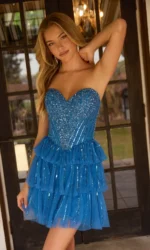 Short Homecoming Dress: Primavera 4611