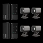 Smart Lock U400 (2 Pack) + Camera Hub G5 Pro (4 Pack)