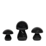 Stone Mushroom Trio - Black - Image 2