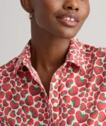 Stretch Cotton Short-Sleeve Jaime Shirt - Image 2