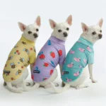 Sunblock Dog T-Shirt (3-pack) - Bees, Flamingo, Berries - Image 2