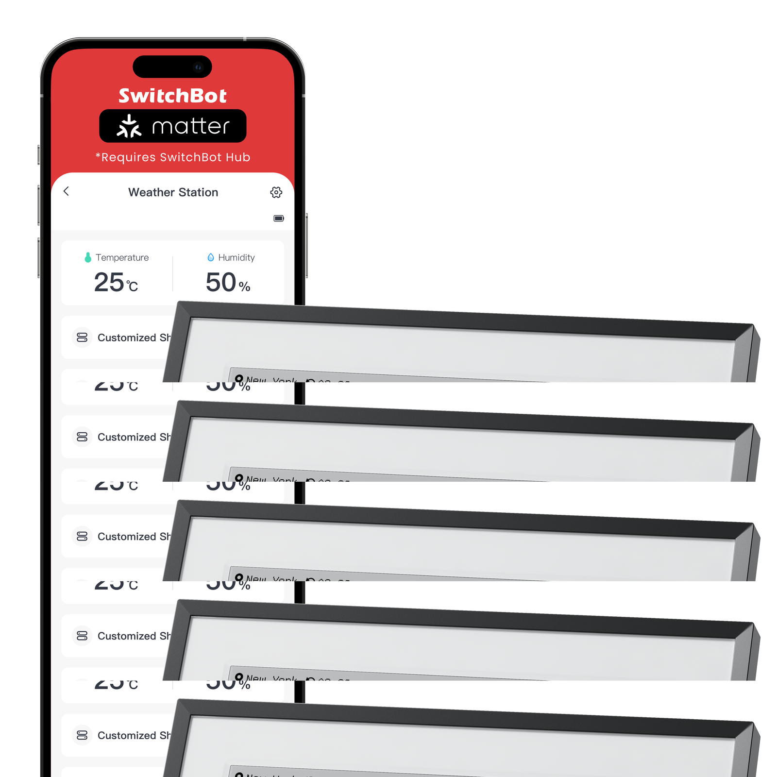 SwitchBot E-Ink Home Dashboard