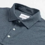 The Bay Blue Freeman Knit Custom Polo - Image 3
