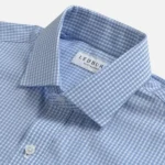The Blue Garnaby Gingham Custom Shirt - Image 2