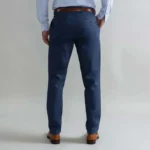 The Blue Non Iron Richmond Chino Custom Pant - Image 3