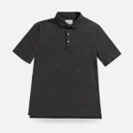 The Charcoal Grey Freeman Knit Custom Polo