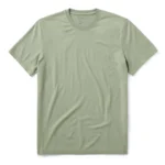 The Cotton Hemp Tee in Sage