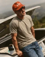 The Cotton Hemp Tee in Sage - Image 2