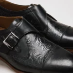The Jack Monk Strap in Black Floral - Image 3
