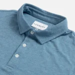 The Light Blue Freeman Knit Custom Polo - Image 2