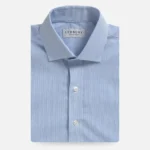 The Light Blue Parksley Stripe Custom Shirt