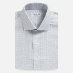 The Light Slate Blue Baldwick Check Custom Shirt