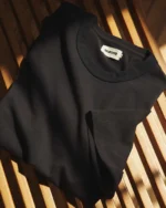 The Organic Cotton Shop Tee in Black - Image 2