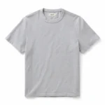 The Organic Cotton Shop Tee in Heather Grey