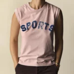 the "sports" muscle tee