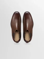 Trento Leather Boot in Brandy - Image 3