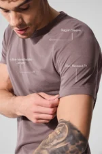 Triumph Raglan Tee - Mushroom - Image 2
