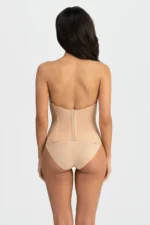 V Wire Longline Strapless Corset Bridal Bra 8990 - Image 2