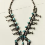 vintage navajo sterling squash blossom