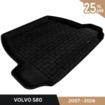 VOLVO S80 BLACK CARGO LINER 2007-2016