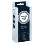 Mister Size 69mm 10 Pack
