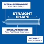 Trojan Enz Non-Lubricated 3 Pack