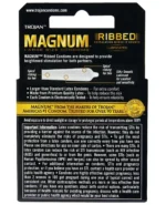 Trojan Magnum Ribbed 3 Pack - Image 2