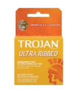 Trojan Ultra Ribbed 3 Pack
