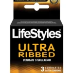 LifeStyles Ultra Ribbed 3 Pack