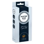 Mister Size 57mm 10 Pack