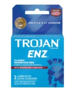 Trojan Enz Spermicidal Lubricated 3 Pack