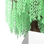 Weeping Willow Poet Tree Pop-Up Paper Sculpture - Image 2