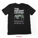 "Wise Air" Cayenne Jump T-Shirt ( Black )