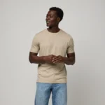Wool Linen Crew Neck Tee - Image 3