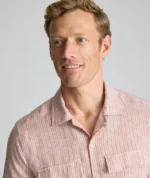 Wrinkle-Resistant Linen Short-Sleeve Finnegan Shirt - Image 2