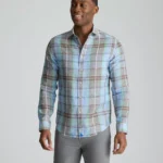 Wrinkle-Resistant Linen Vaughn Shirt